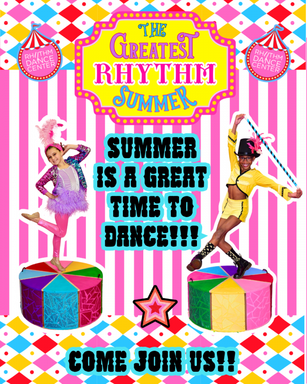 Summer at Rhythm is happening NOW! Register today to join us for a camp or fun play party!!